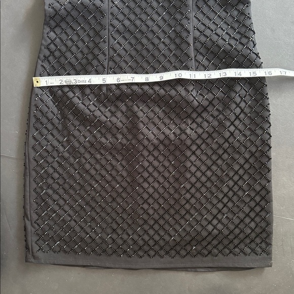 H&M Black Beaded Dress Cocktail Dress - Picture 9 of 17